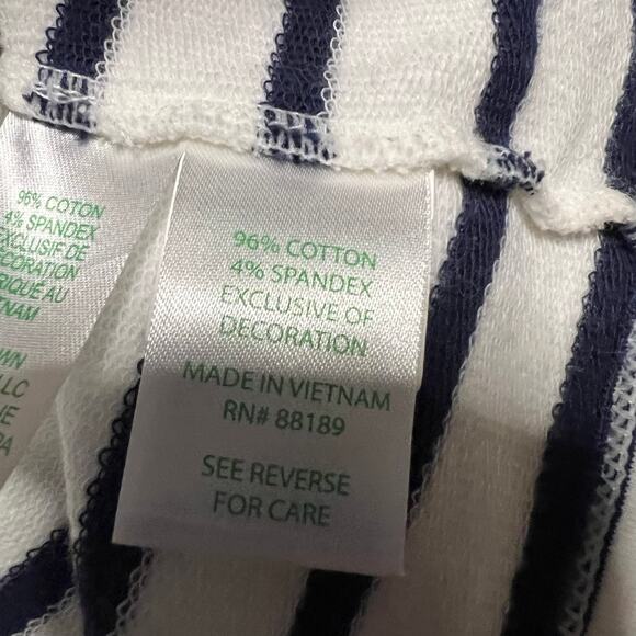 Lily Pulitzer Shirt Womens XS Bennett Zip Up Nautical Striped Sweatshirt - Picture 5 of 7